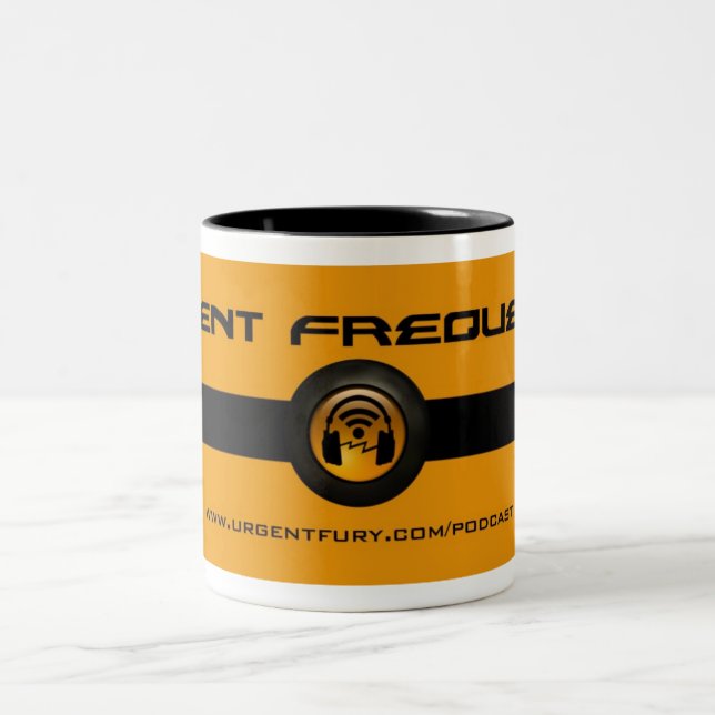 Urgent Frequency 2-Tone Mug (Center)