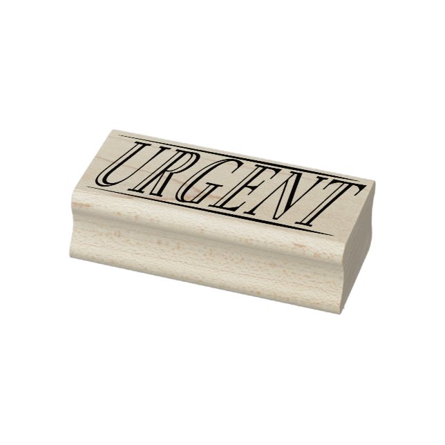 URGENT Office Work Business School Rubber Stamp (Stamp)