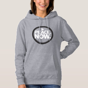 Urgent "PEACE. NOW." Graphic - Dove  T-Shirt Hoodie