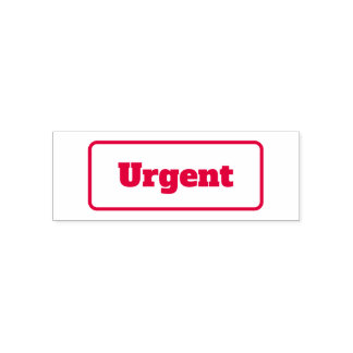 Urgent Simple Business Stamp Self Inking