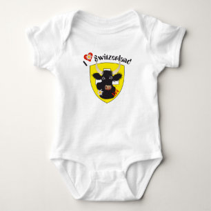 Uri Switzerland Suisse Svizzera Svizra Switzerland Baby Bodysuit