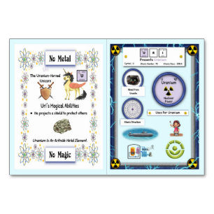 Uri - Uranium Horn Unicorn Trading Card