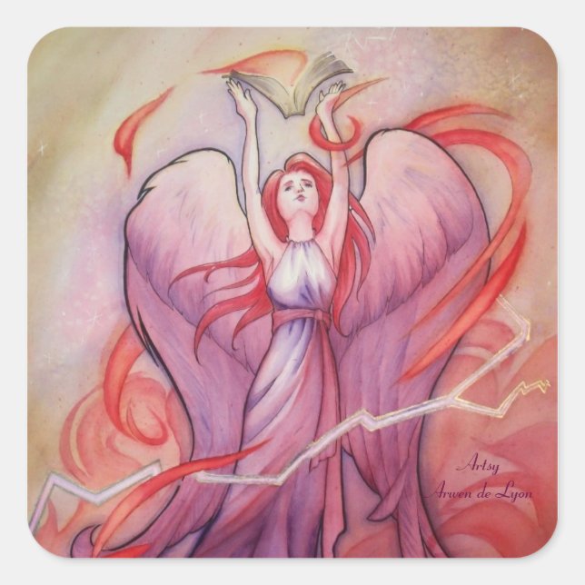 Uriel Square Sticker (Front)