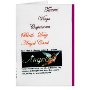 Uriel Zodiac Birth Card