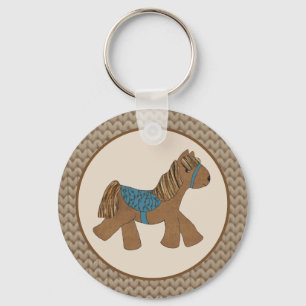 uriges Pferd Key Ring
