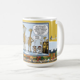 Urine Lies the Problem Literal Wordplay Classic Coffee Mug