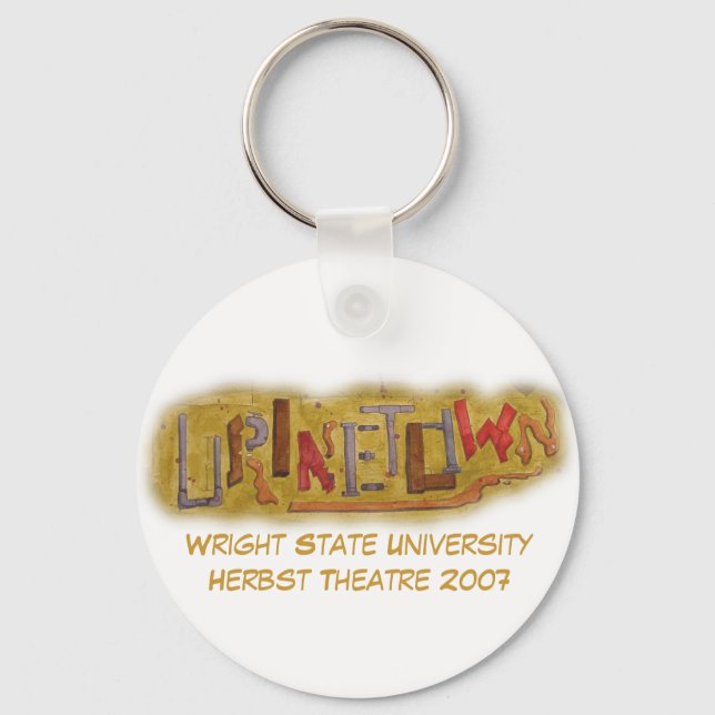 Urinetown Key Chain (Front)