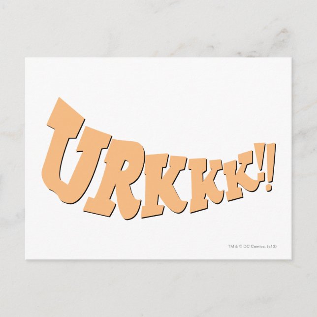 URKKK!! POSTCARD (Front)