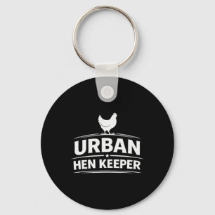 Urn Hen Keeper – Ckyard Chicken Lifestyle Design Key Ring