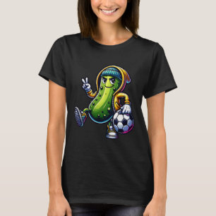 Urn Pickle Soccer Player Cool Cartoon Vibes T-Shirt