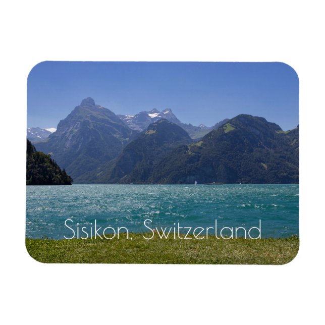 Urnersee Summer View, Switzerland Magnet (Horizontal)