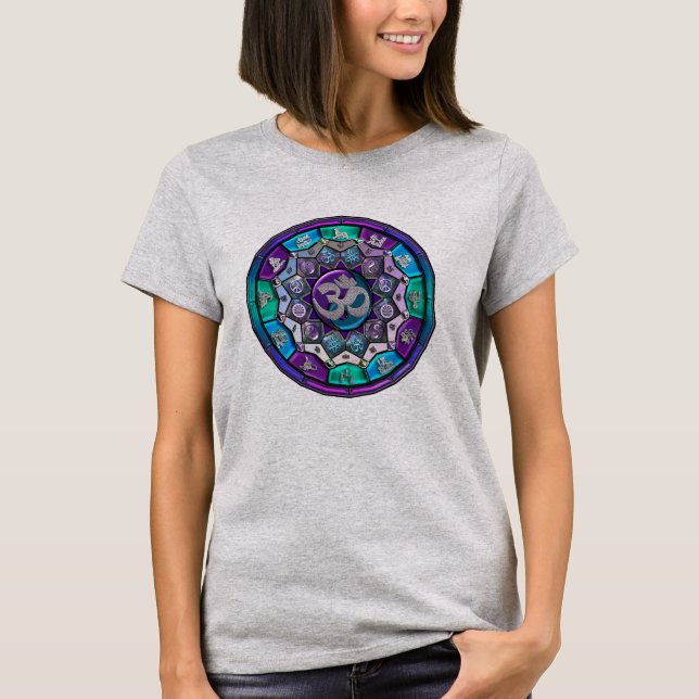 UROCK  Independence Mandala ~ BTC T-Shirt (Front)