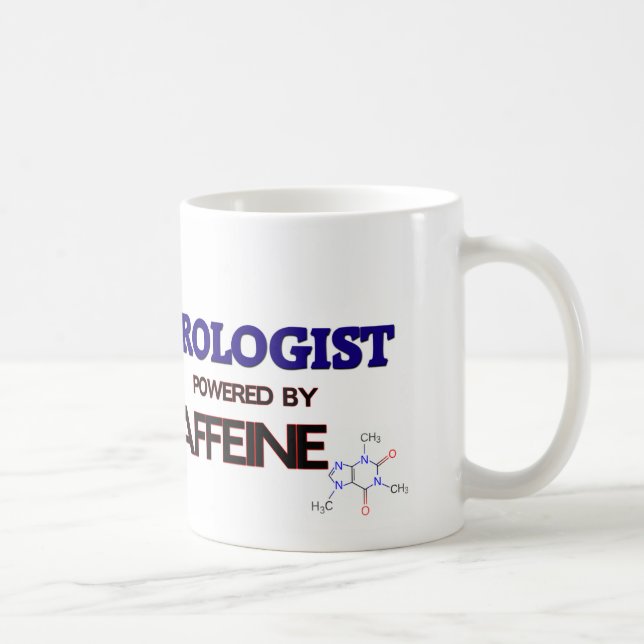 Urologist Powered by caffeine Coffee Mug (Right)