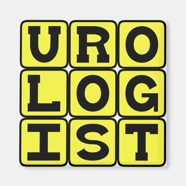 Urologist, Specialist in Urinary Tract System Magnet (Front)