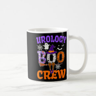 Urology Boo Crew Spooky Ghost Funny Halloween Coffee Mug
