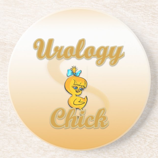 Urology Chick Coaster (Front)