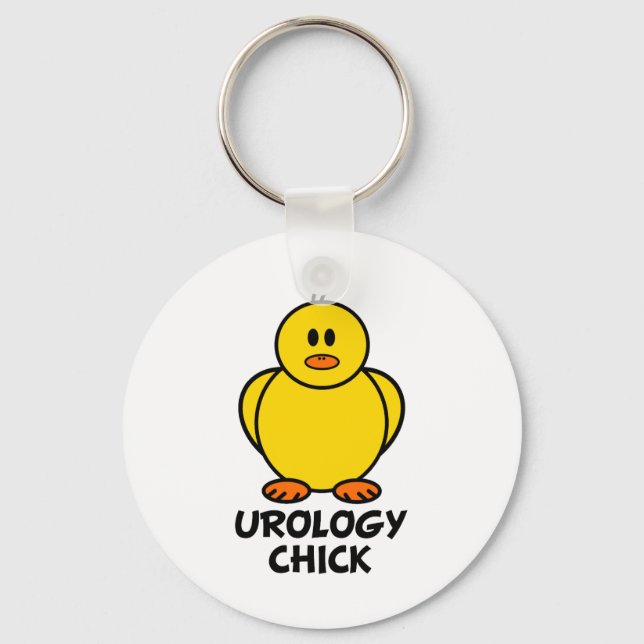 Urology Chick Key Ring (Front)