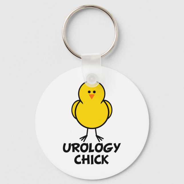 Urology Chick Key Ring (Front)