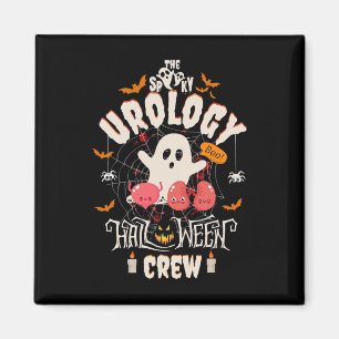 Urology Halloween Crew Cute Ghost Nurse Student Magnet