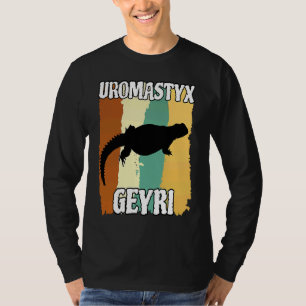 Uromastyx Geyri Spiny Tailed Lizard Agama Desert M T-Shirt