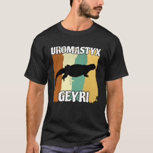 Uromastyx Geyri Spiny Tailed Lizard Agama Desert M T-Shirt