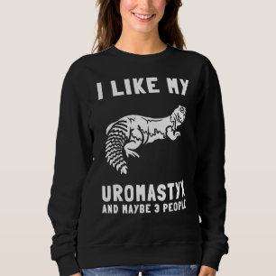 Uromastyx Reptile Spiny Tailed Lizard Gecko Mum 4 Sweatshirt