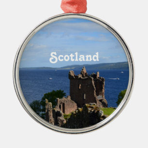 Urquhart Castle Metal Ornament