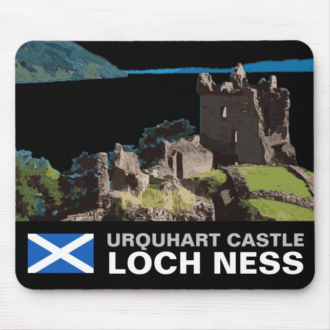 URQUHART CASTLE MOUSE PAD (Front)