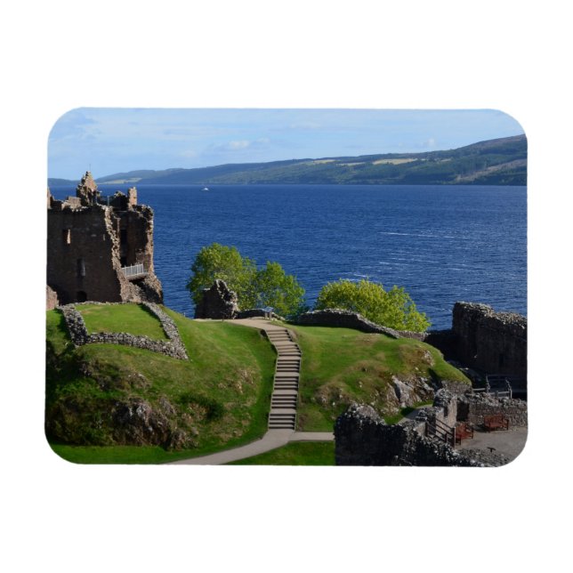 Urquhart Castle Ruins Magnet (Horizontal)