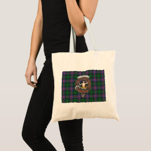 Urquhart Clan Badge Tartan Tote