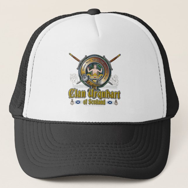 Urquhart Clan Badge Trucker Hat (Front)