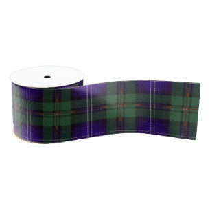 Urquhart clan Plaid Scottish tartan Grosgrain Ribbon