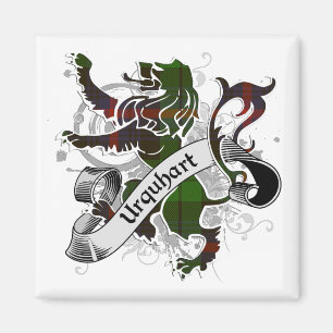 Urquhart Tartan Lion Magnet