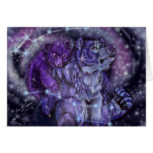 Ursa Minor and Major Mother's Day Bears Card