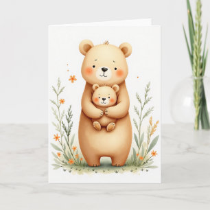 Ursine Mother Love Day Card