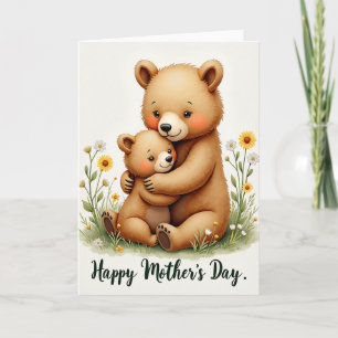 Ursine Mothers Day Love Card