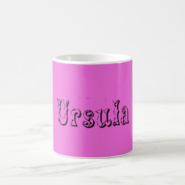 Ursula Name Coffee Mug (Center)