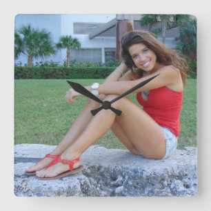 Ursula Square Wall Clock