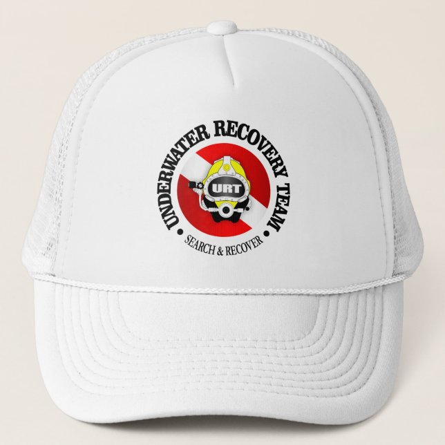 URT (Underwater Recovery Team) Trucker Hat (Front)