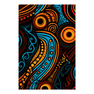 Uruba - Simpel und bunt (12/12) Poster