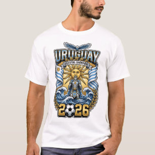 Uruguay 2026 Personalised Football Fan T-Shirt
