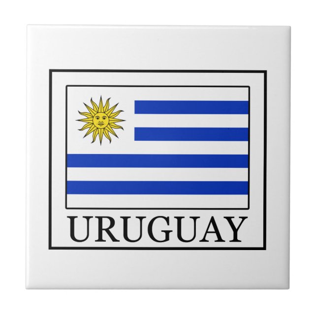 Uruguay Ceramic Tile (Front)