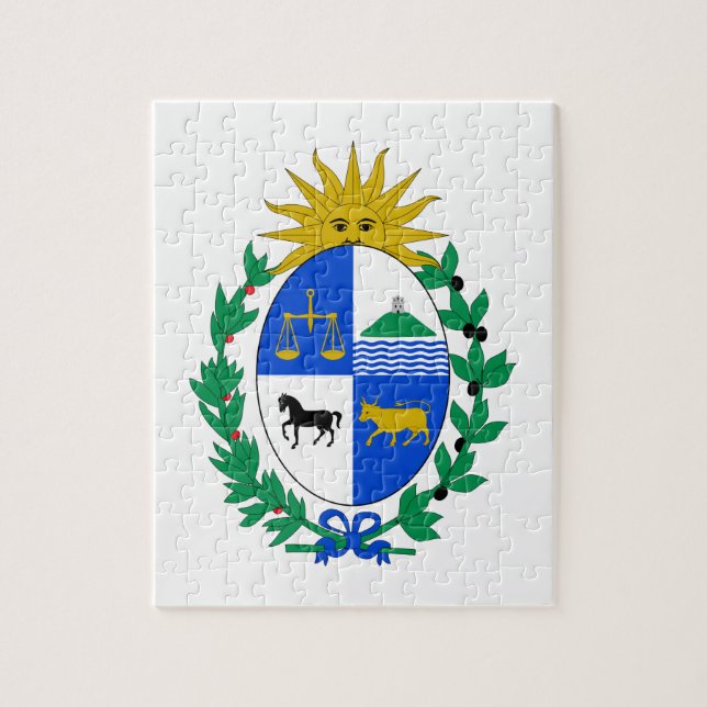 Uruguay Coat of Arms Jigsaw Puzzle (Vertical)
