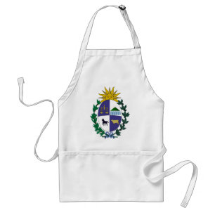 Uruguay coat of arms standard apron