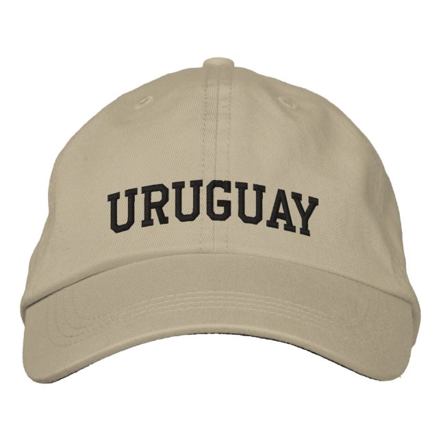 URUGUAY CUSTOM EMBROIDERED HAT (Front)