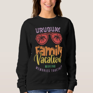 Uruguay Family Vacation Matching Outfit Sweatshirt