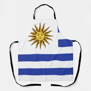 Uruguay flag apron