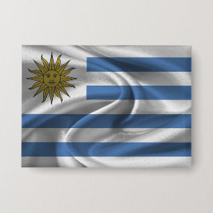 Uruguay Flag Button