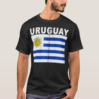 Uruguay Flag National Pride Zip T-Shirt