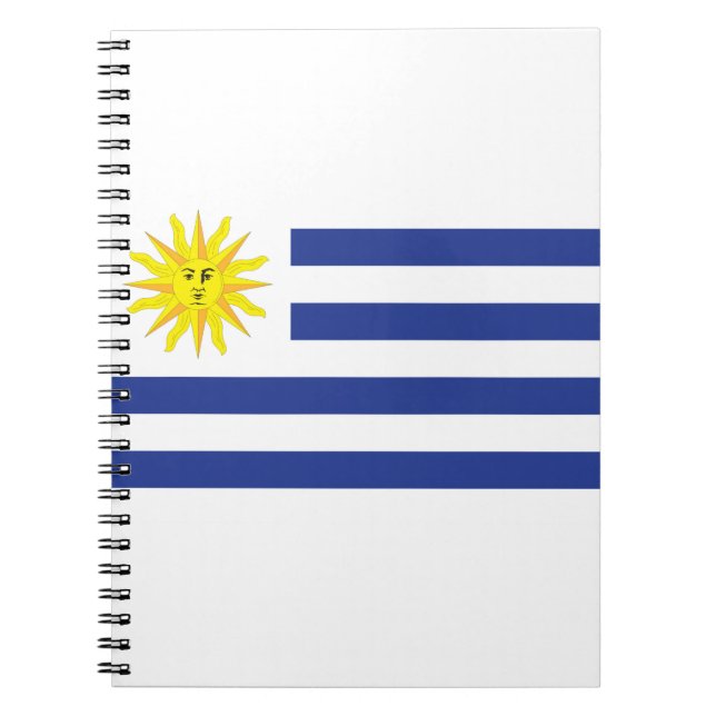 Uruguay Flag Notebook (Front)